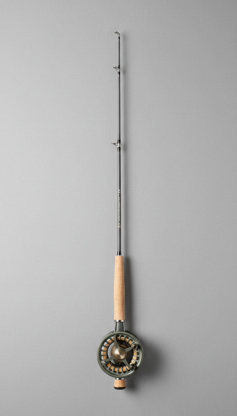Graphite Fly Rod With Stealth Matte Finish