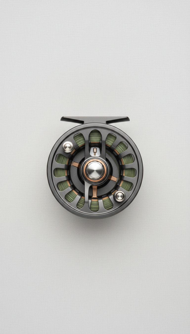 Precision-Milled Aluminum Fly Reel Ultra-Lightweight